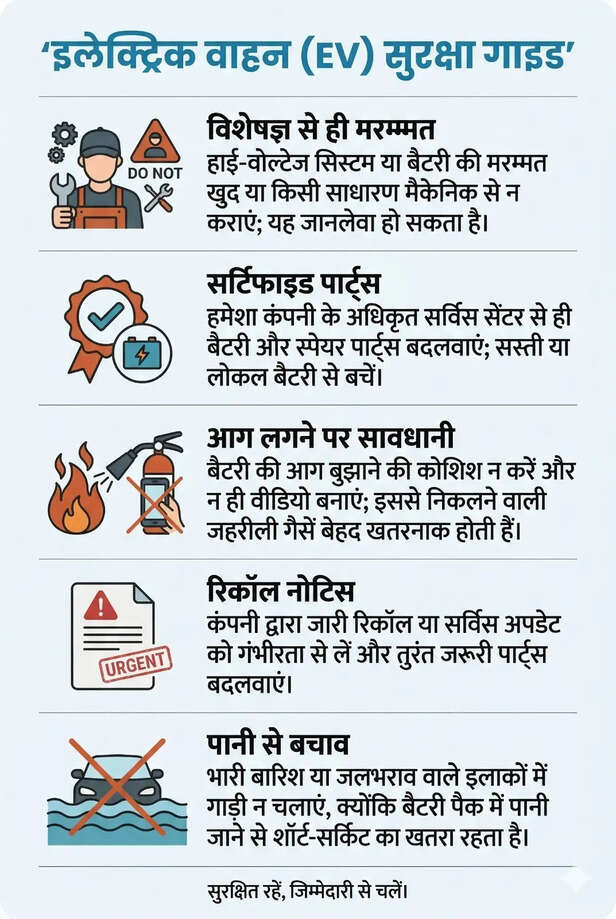EV VEHICLES FIRE BROKE