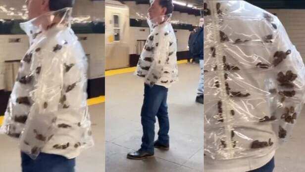 Man Brings Live Cockroaches Onto New York Subway in Bizarre Jacket Stunt:  'It's a Crazy World We Live In' | The Nerd Stash