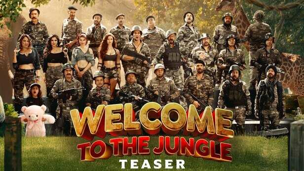 Welcome To The Jungle Wrap Glimpse With Full Star Cast | Akshay Kumar |  Disha Patani | Suniel Shetty - YouTube