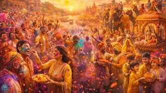 holi in india