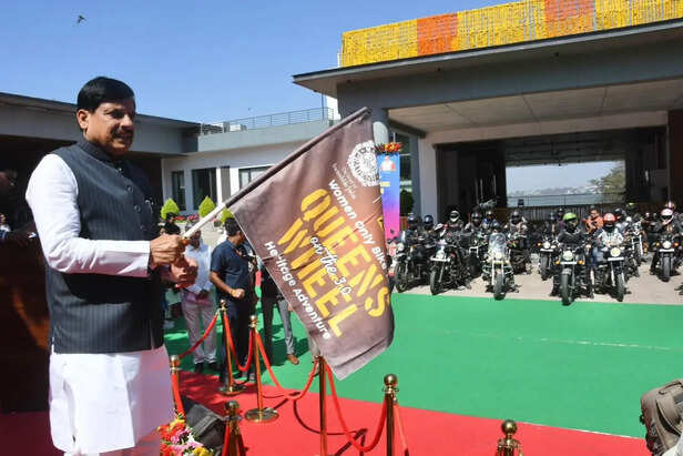 women bike rally