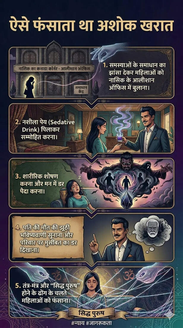 ashok khrat blaclmailing case