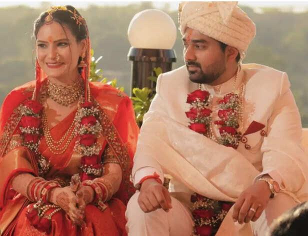 IAS Gaurav Benal with wife