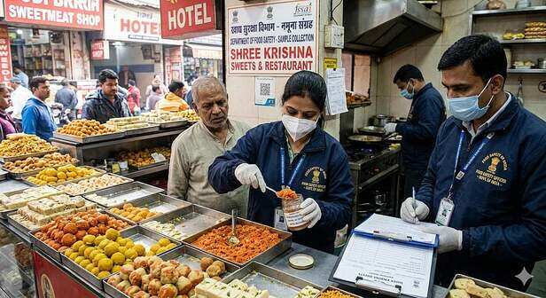 MP News: Food Outlets, Sweet Shops Inspected, Samples Taken