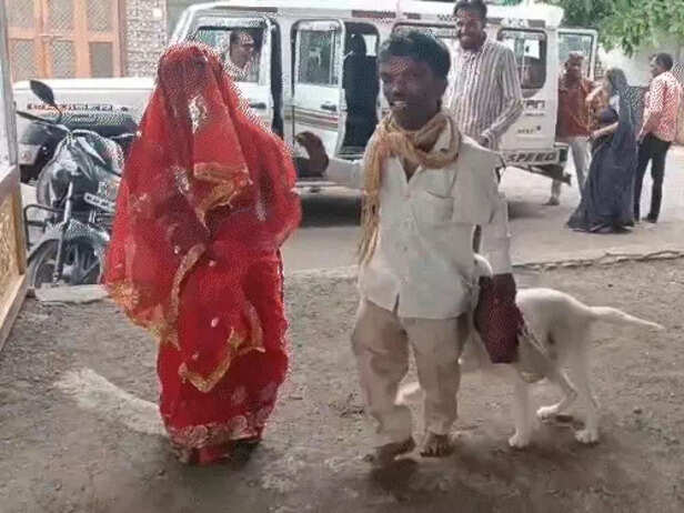 Dwarf couple wedding