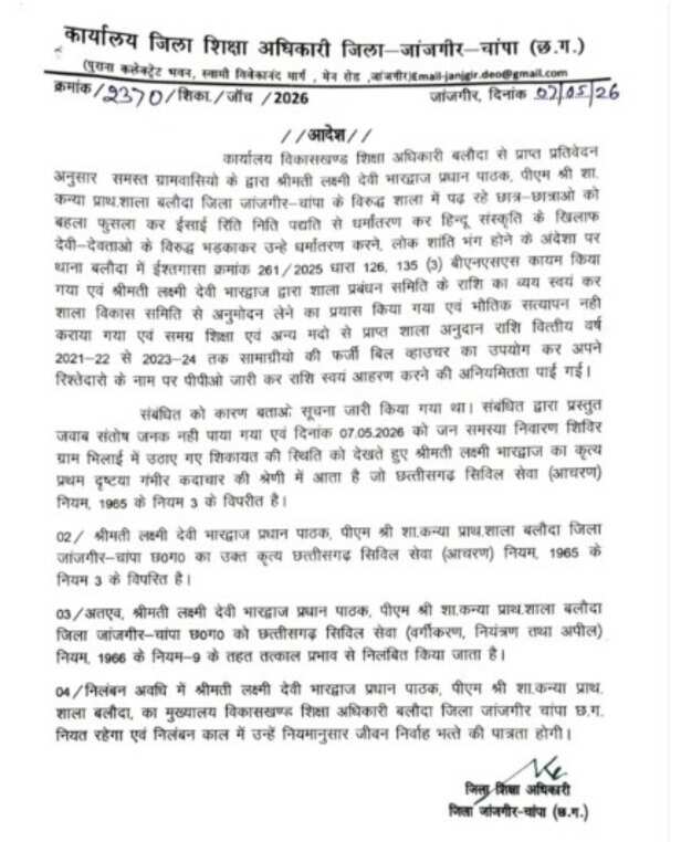 Copy of the Order