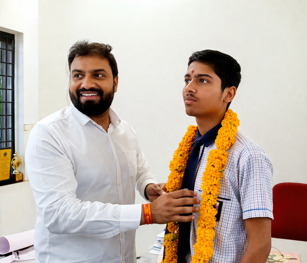 mp board 2026 12th topper shlok prajapati