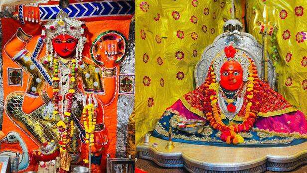 Dewas Mata Tekri: देवास में मां चामुंडा और तुलजा भवानी के दर्शन को सुबह से  उमड़े श्रद्धालु, रोप वे भी है चालू
