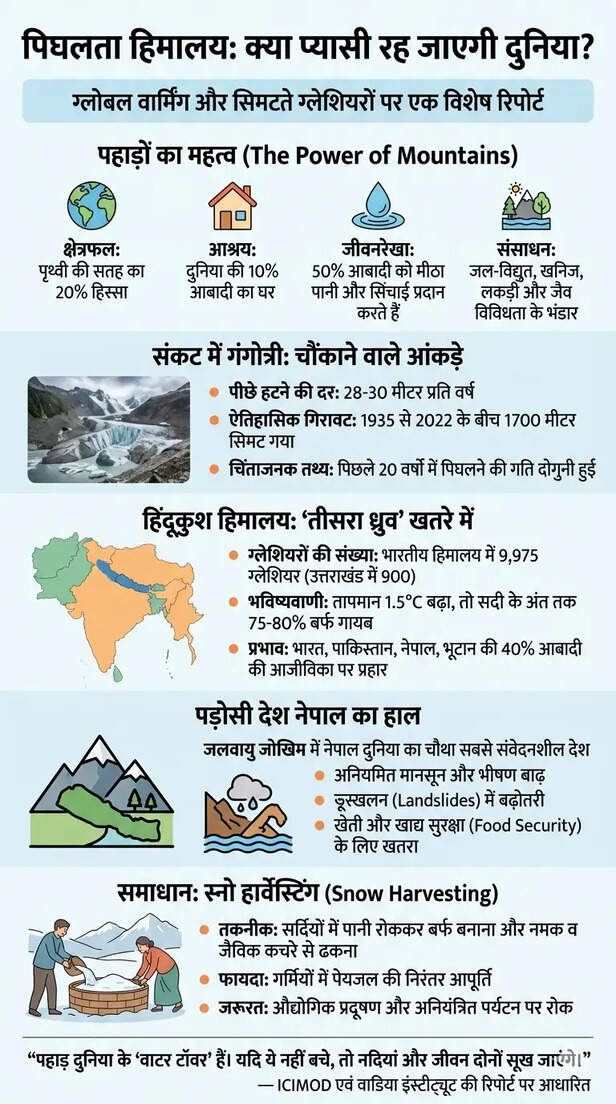 himalayan glaciers climate change crisis
