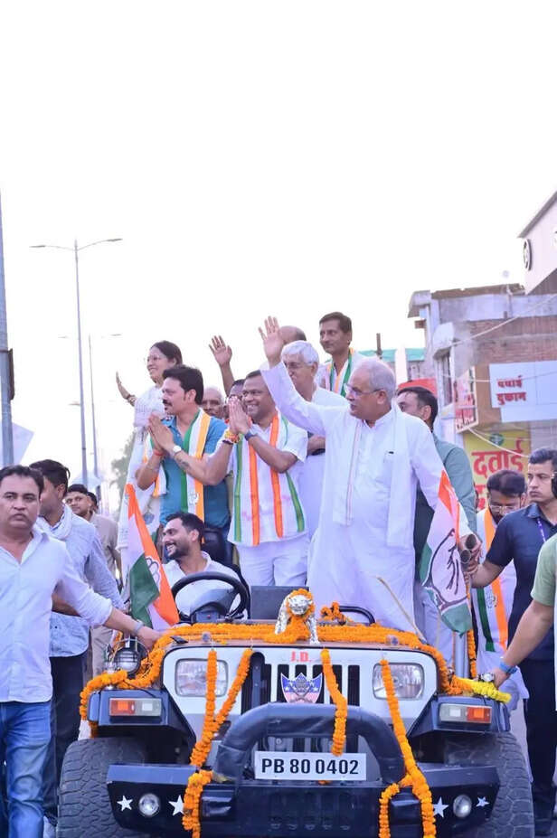 surajpur congress protest