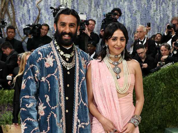 Who are Princess Gauravi Kumari and Sawai Padmanabh Singh? Jaipur royals'  Met Gala debut | Trending