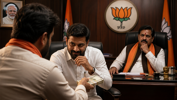 The PA Swindled a BJP Leaders Money