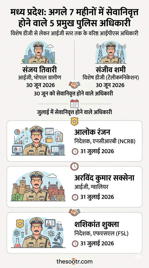 mp ias ips officers retirement 2026