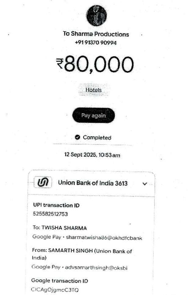 Twisha Sharma Murder Case