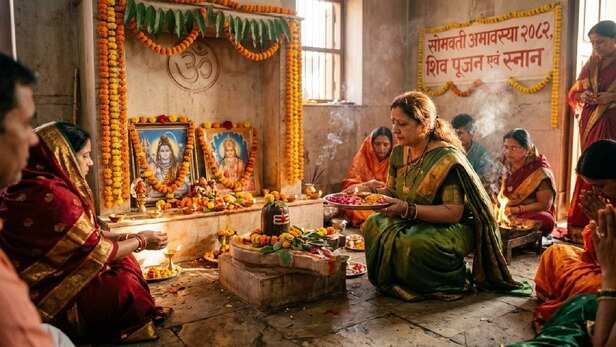 Somvati Amavasya 2026: ज्‍येष्‍ठ अधिक मास में आएगी सोमवती अमावस्‍या, जानें  इस दुर्लभ अमावस्‍या की तारीख, पूजा का मुहूर्त और महत्‍व - somvati amavasya  2026 in jyeshtha ...