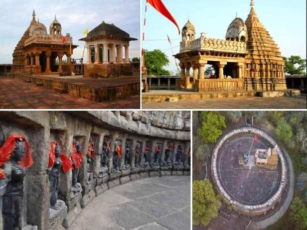 Chausath Yogini Temple Jabalpur Madhya Pradesh Mystery Photos Also Called  Tantrik University ANN | Photos: चौसठ योगिनी मंदिर: 64 योगिनी के बीच में  विराजमान है शिव की प्रतिमा, जानें क्यों ...