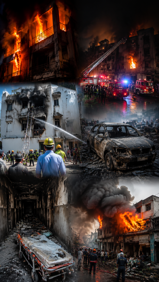 mp highrise buildings fire safety issues indore bhopal