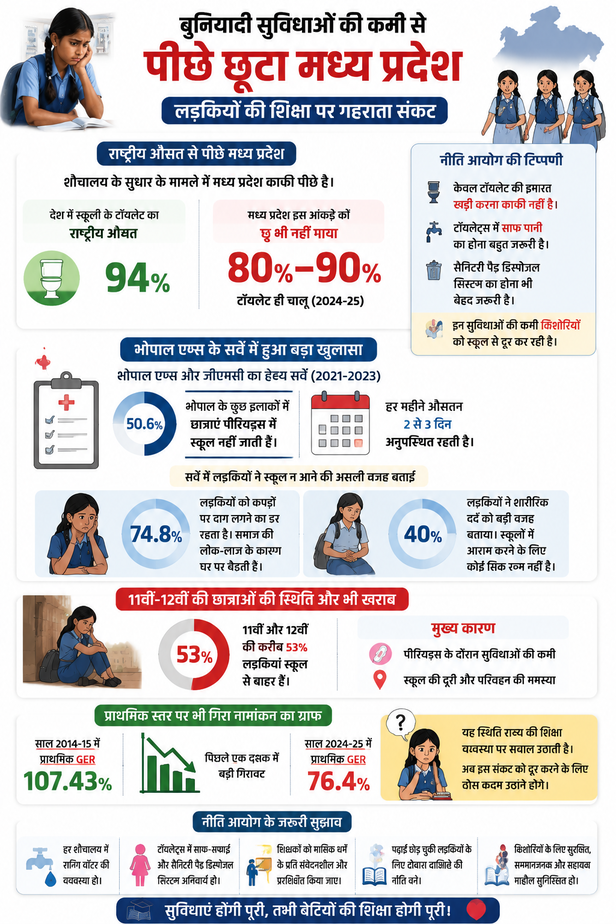 mp government school periods hygiene