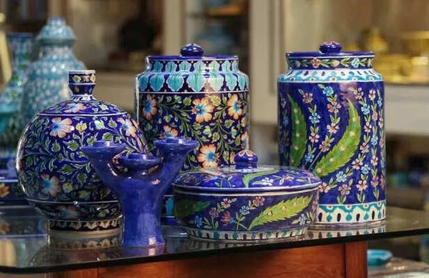 blue pottery of Jaipur