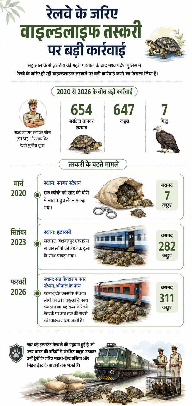 रेलवे से तस्करी