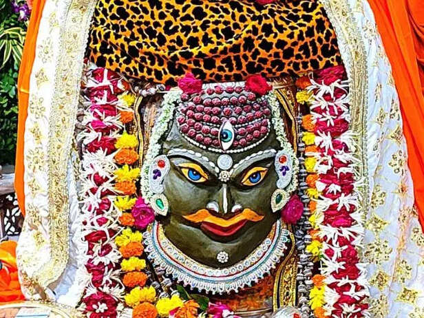 Divine makeup of King Mahakal as Trinetra