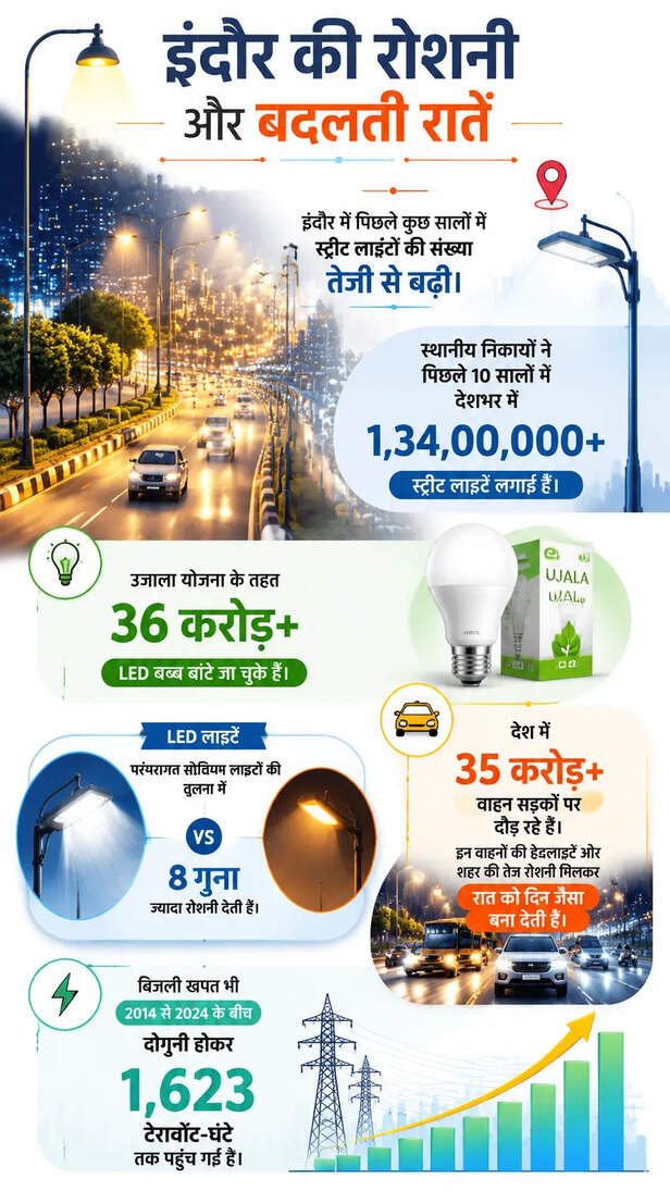 indore-light-pollution-raat-42-guna-chamkili