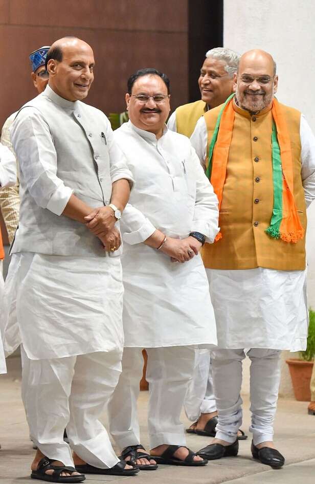 अमित शाह, राजनाथ सिंह, जेपी नड्डा