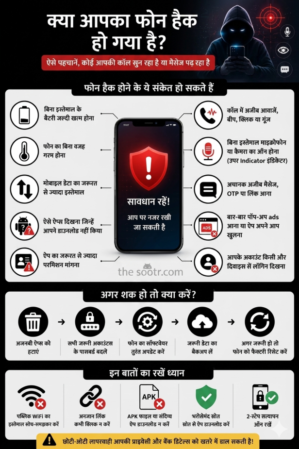Smartphone Hacking Signs