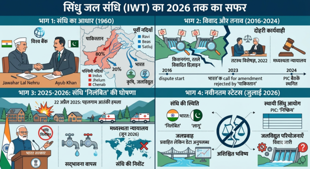 सिंधु जल समझौता पुराना पड़ गया, भारत ने किया पुनर्विचार की मांग