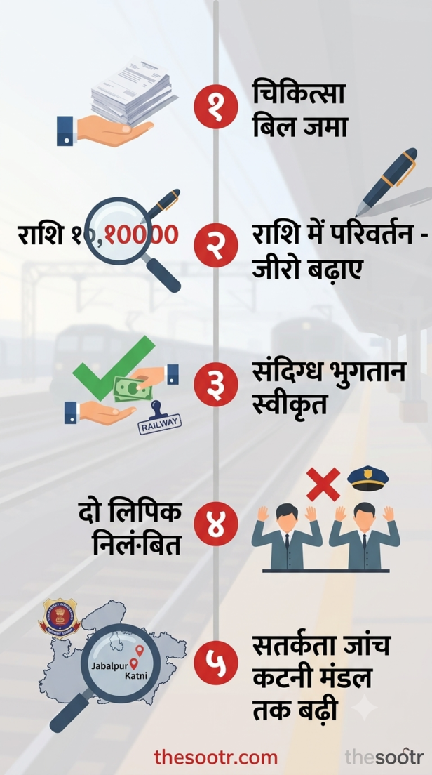 जबलपुर मेडिकल क्लेम में फर्जीवाड़ा