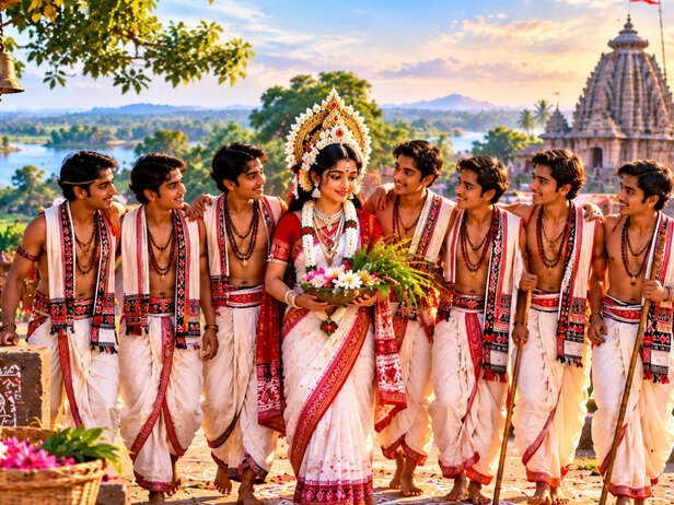 Ta’voi With Her Seven Brothers