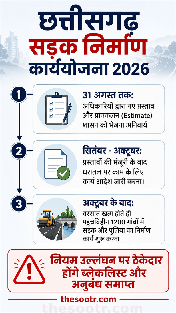 छत्तीसगढ़ सड़क निर्माण