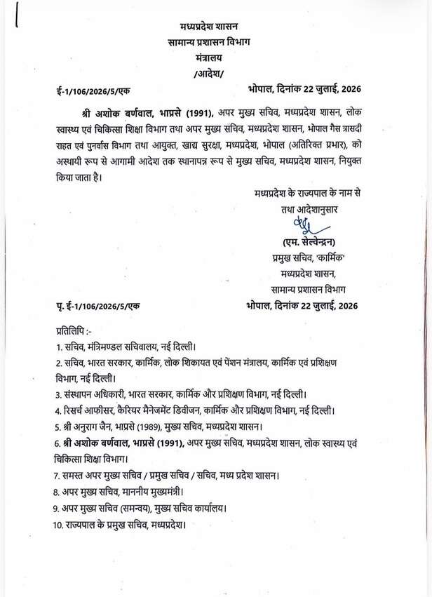 सीएस आदेश