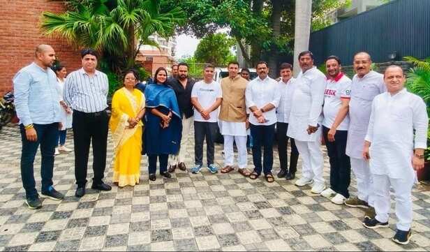 indore jitu patwari congress baithak row