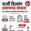 फर्जी दिव्यांग प्रमाणपत्र मामला