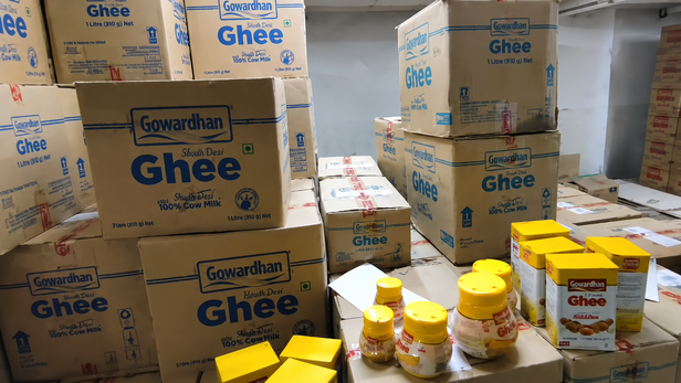 govardhan ghee seized indore