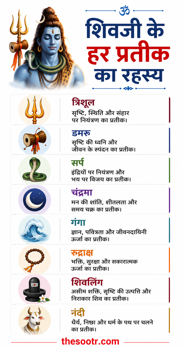 Lord Shiva Symbols Meaning
