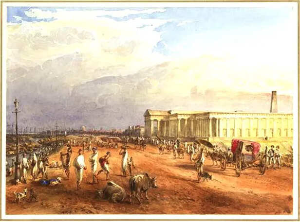 पुरानी कलकत्ता टकसालें, कलकत्ता, 1757 - - पूरणोकोलकाता