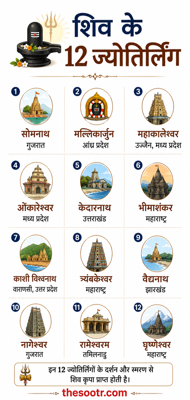 12 Jyotirlinga Story