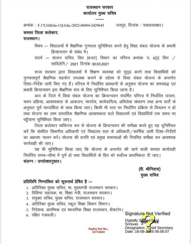 राजस्थान में 76 हजार 791 पदों पर गेस्ट फैकल्टी की नियुक्ति होगी