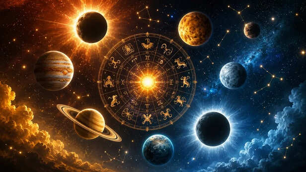 August Planetary Transits 2026: 2 ग्रहण और 6 बड़े ग्रहों की हलचल! 11 अगस्त  से 6 इन राशियों को होगा बंपर लाभ - grah gochar august 2026 surya chandra  grahan zodiac impact tvisg - AajTak