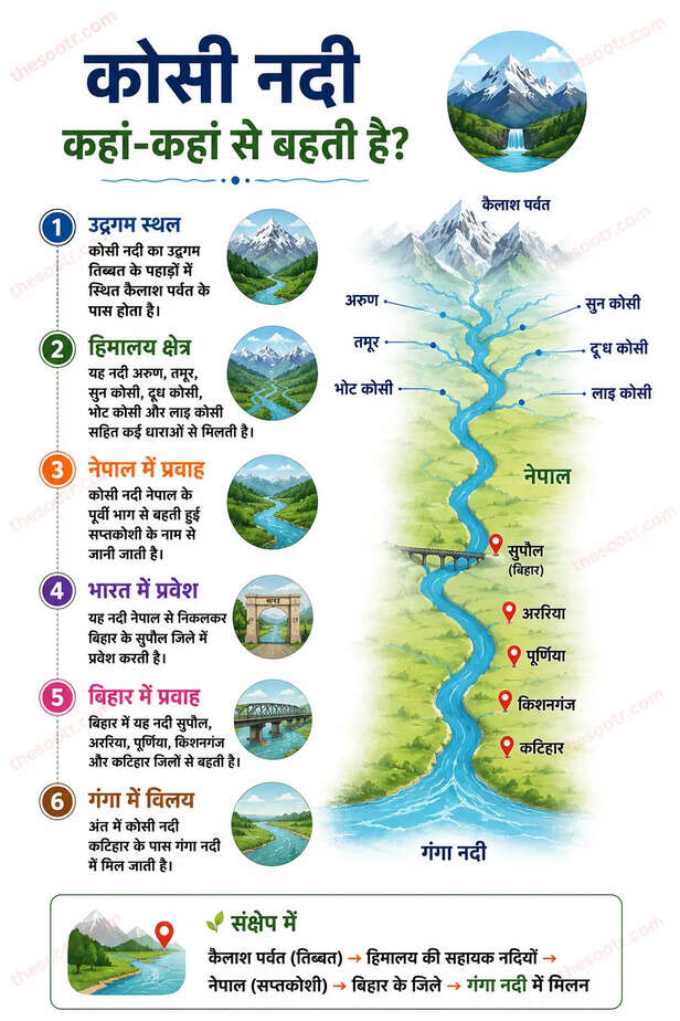 Kosi River History
