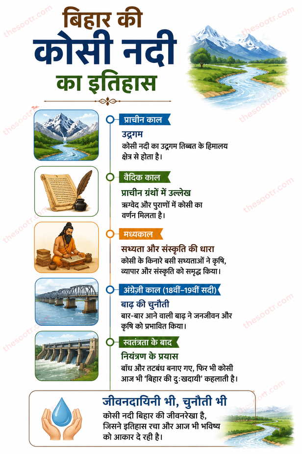 Kosi River History