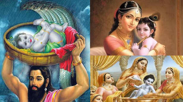 भगवान श्रीकृष्ण के जन्म की पौराणिक कथा - Krishna Janam Katha | Webdunia  Hindi