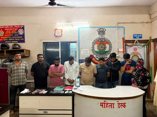 भिलाई के स्पा सेंटर में सेक्स रैकेट का भंडाफोड़