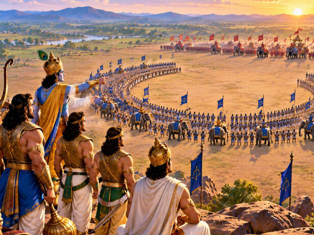 Ardhachandra vs Garuda