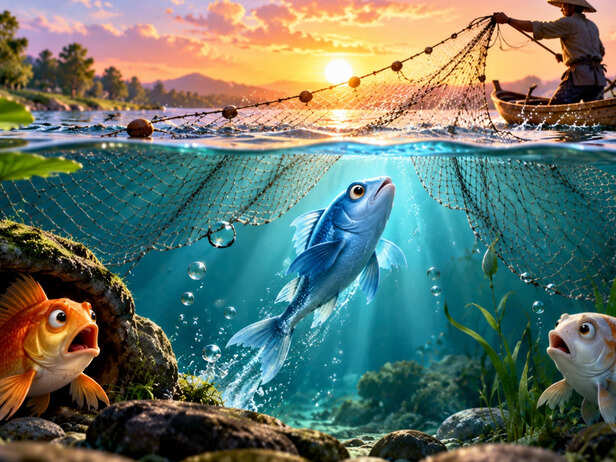 The Mistake One Fish Made When Danger Was Already Near