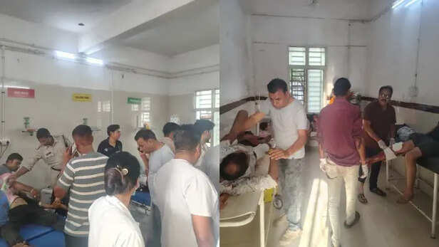 राजगढ़ में मुरैना से इंदौर जा रही बारातियों से भरी बस पलटी, 3 की मौत, 20 से ज्यादा घायल