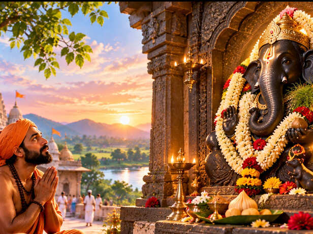 During Ganesh Chaturthi, there is one aarti whose first words