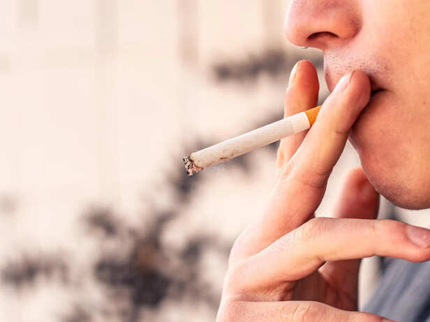 Tobacco Discolors Teeth and Damages Gums